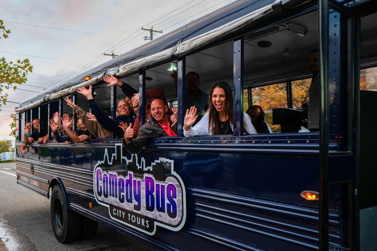 comedy bus tour york